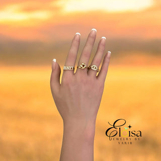 14Kt Gold Knot Fancy Ring