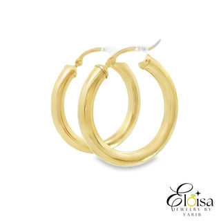 Round Classic Hoops Earrings 30MM