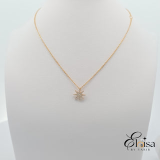 14Kt Shine Diamond Necklace