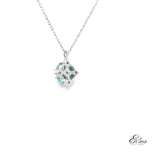 Turquoise and Diamond Necklace