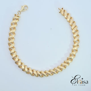 14Kt Italian Fancy Bracelet