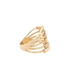 Elegant Gold Stacked Ring