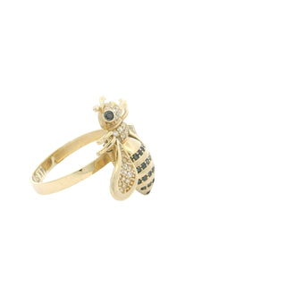 Bee-Inspired Elegant Ring