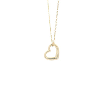 Open Cute Heart Necklace